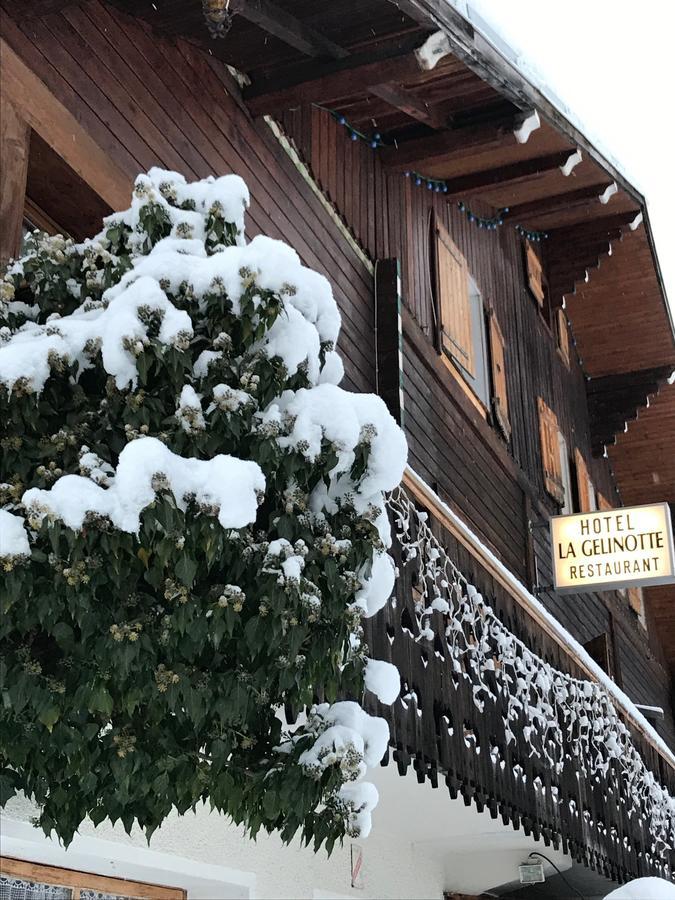Hotel La Gelinotte Les Contamines-Montjoie Exterior foto